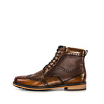 Brandon Brogue Boot // Tan (UK: 11)