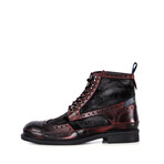 Artisan Benedict  Brogue Boot // Bordo (UK: 8)