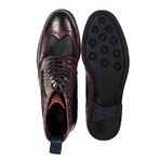 Artisan Benedict  Brogue Boot // Bordo (UK: 8)