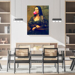 Mona Lisa Gummy Glass Wall Art (17.7"H x 25.6"W)