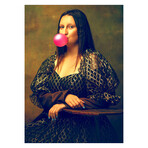 Mona Lisa Gummy Glass Wall Art (17.7"H x 25.6"W)