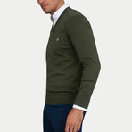 Ponte Sweater // Olive (S)