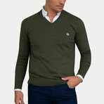 Ponte Sweater // Olive (S)