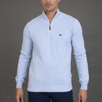 Kevin Sweater // Blue Melange (L)