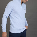 Kevin Sweater // Blue Melange (L)