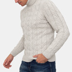 Ripon Sweater // Beige Melange (S)