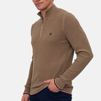 Pulse Sweater // Brown (3XL)