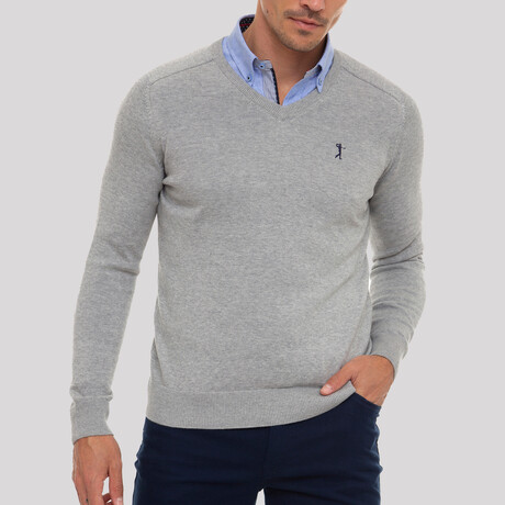 Santos Sweater // Gray Melange (S)