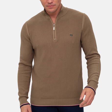 Pulse Sweater // Brown (S)
