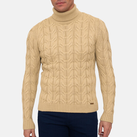 Ripon Sweater // Camel (S)