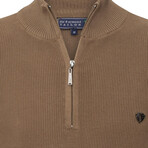 Pulse Sweater // Brown (3XL)