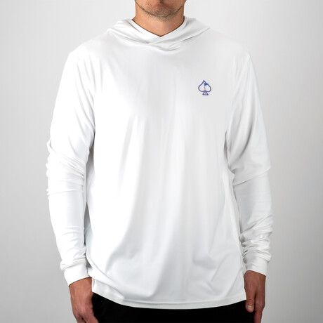 Performance Golf Hoodie // Cotton Candy Drip (S)