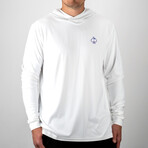 Performance Golf Hoodie // Cotton Candy Drip (2XL)