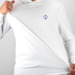 Performance Golf Hoodie // Cotton Candy Drip (2XL)