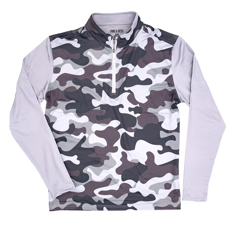 Gray Camo Pullover // Gray (S)