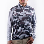 Gray Camo Pullover // Gray (2XL)