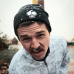 Fairway Wave & Spade Beanie // Black (S)