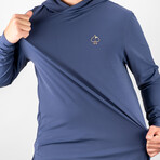 Performance Golf Hoodie // Aztec Slate (XL)