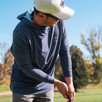 Performance Golf Hoodie // Aztec Slate (XL)