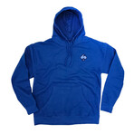 Fairway Wave & Spade Hoodie // Blue (S)