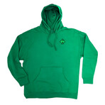 Fairway Wave & Spade Hoodie // Green (S)