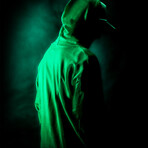 Fairway Wave & Spade Hoodie // Green (S)