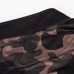 Dark Forest Camo Pullover // Black + Green (S)