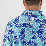 Biscayne Beach Quarter Zip // Blue (S)