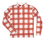Lumberjack Pullover // White + Red (3XL)
