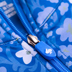 Blue Flower Power Pullover // Blue (XL)