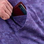 Casual Hoodie // Purple Hex Camo (XL)