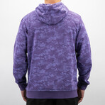 Casual Hoodie // Purple Hex Camo (XL)