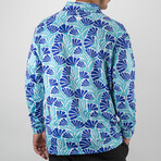 Biscayne Beach Quarter Zip // Blue (S)