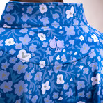 Blue Flower Power Pullover // Blue (XL)