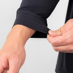 Shadown Drip Pullover // Black + Gray (2XL)