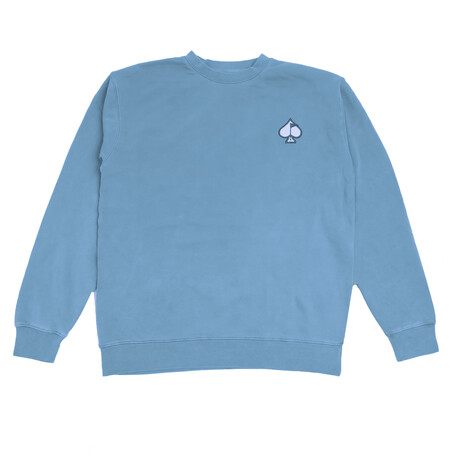 Fairway Wave Crewneck // Blue (S)