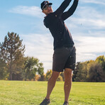 Performance Golf Hoodie // Shadow Drip (2XL)