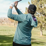 Performance Golf Hoodie // Seafoam Digi Camo (XL)