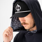 Shadown Drip Pullover // Black + Gray (2XL)