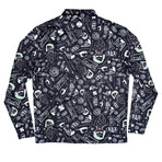 The Joker Pullover 2.0 // Black + Green (3XL)