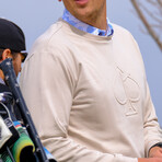 Spade Crewneck // Cream (S)