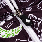 The Joker Pullover 2.0 // Black + Green (3XL)