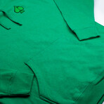 Fairway Wave & Spade Hoodie // Green (S)