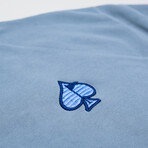 Fairway Wave Crewneck // Blue (S)