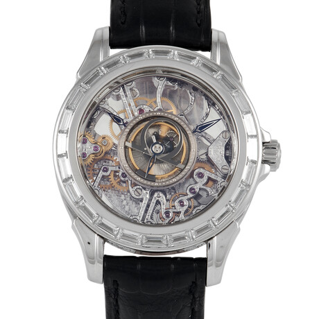 Omega De Ville Tourbillon Platinum Chronometer Automatic // 5946.30.31 // Pre-Owned