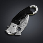 Damascus Karambit Folding Knife // 2012