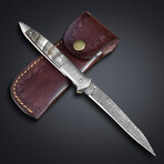 Damascus Pocket Folding Knife // 2017