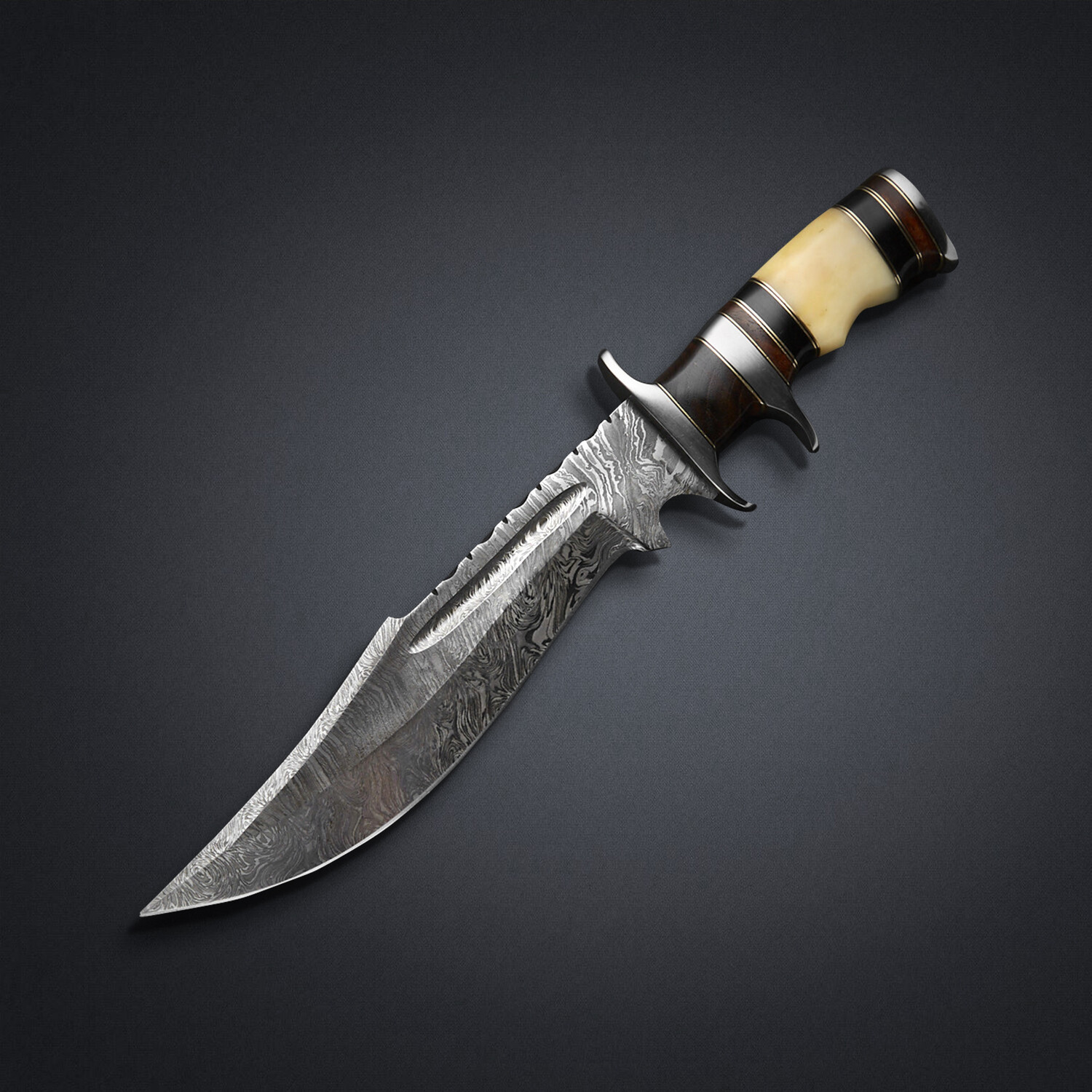 SubHilt Bowie Knife // 1008 Ash Blades Touch of Modern