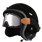 Kippie Bluetooth Motorcycle Helmet // Black (S)
