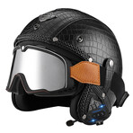 Callan Bluetooth Motorcycle Helmet // Black (S)